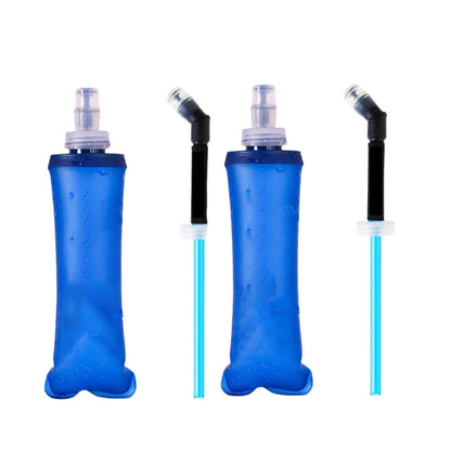 Foldable soft water bottle