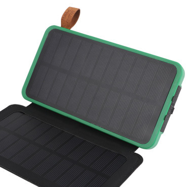 Foldable solar charging device