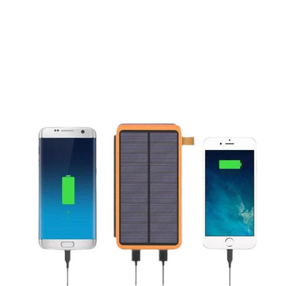 Foldable solar charging device