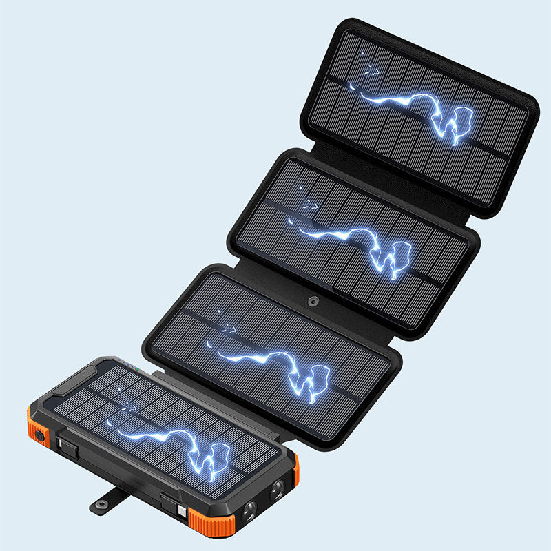 Foldable Solar Charging Panel Portable Power Bank
