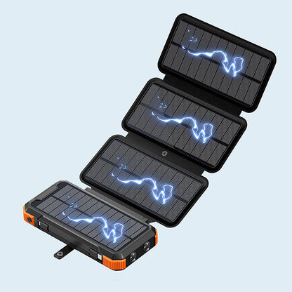 Foldable Solar Charging Panel Portable Power Bank