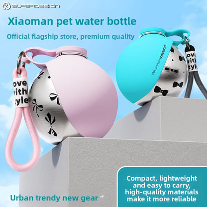 Foldable Stainless Steel Pet Water Dispenser