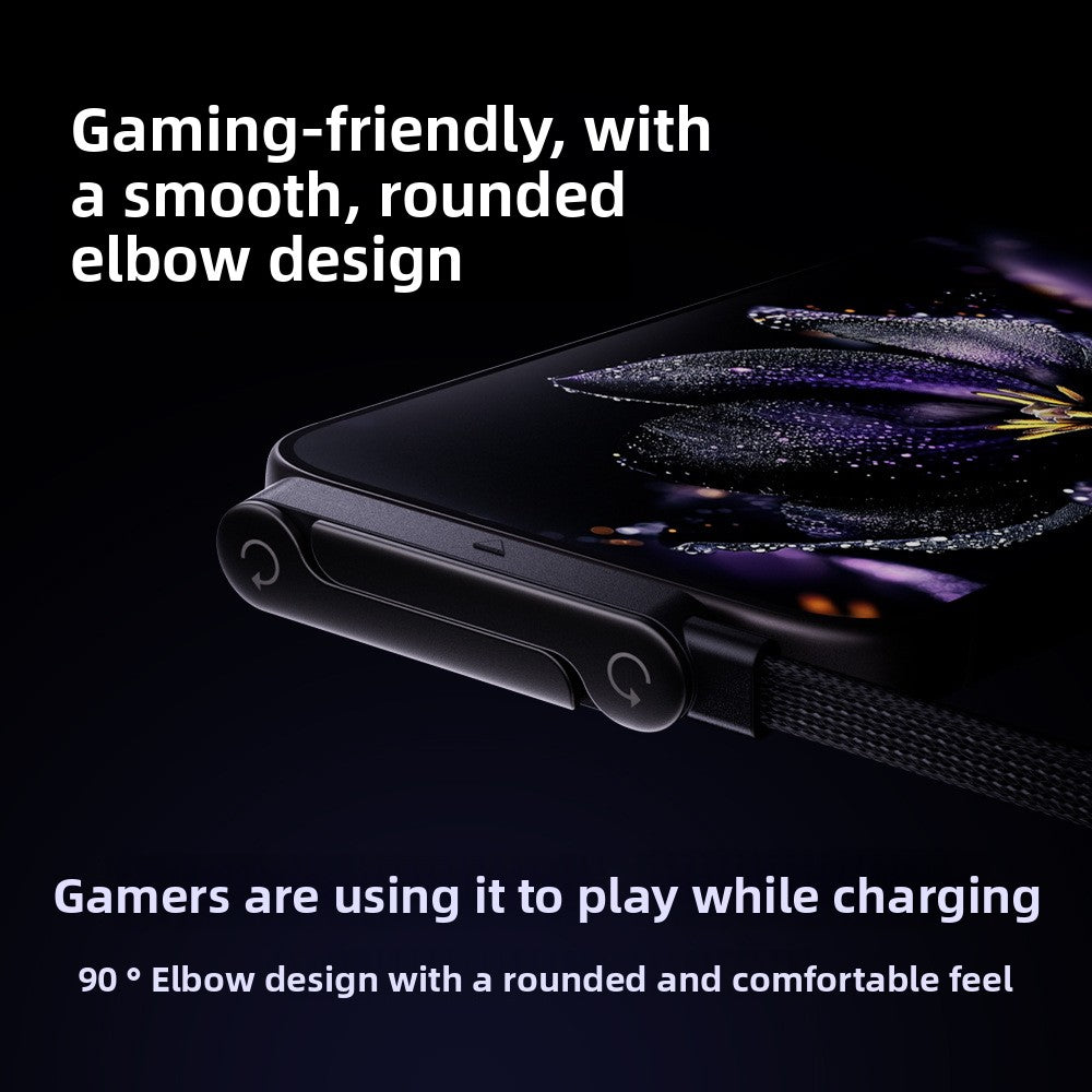 Foldable stand data cable
