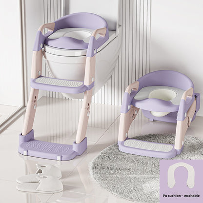 Foldable Step Stool Potty Training Toilet for Kids