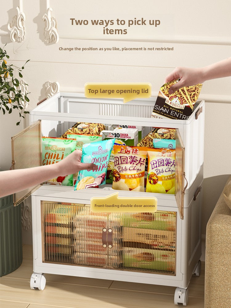 Foldable storage box