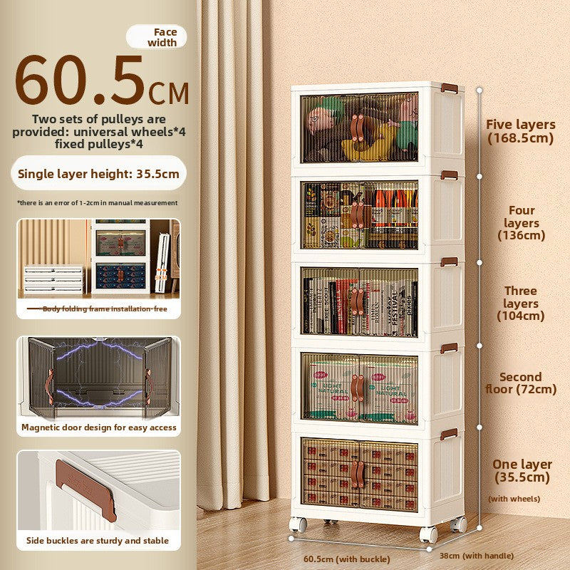 Foldable storage box