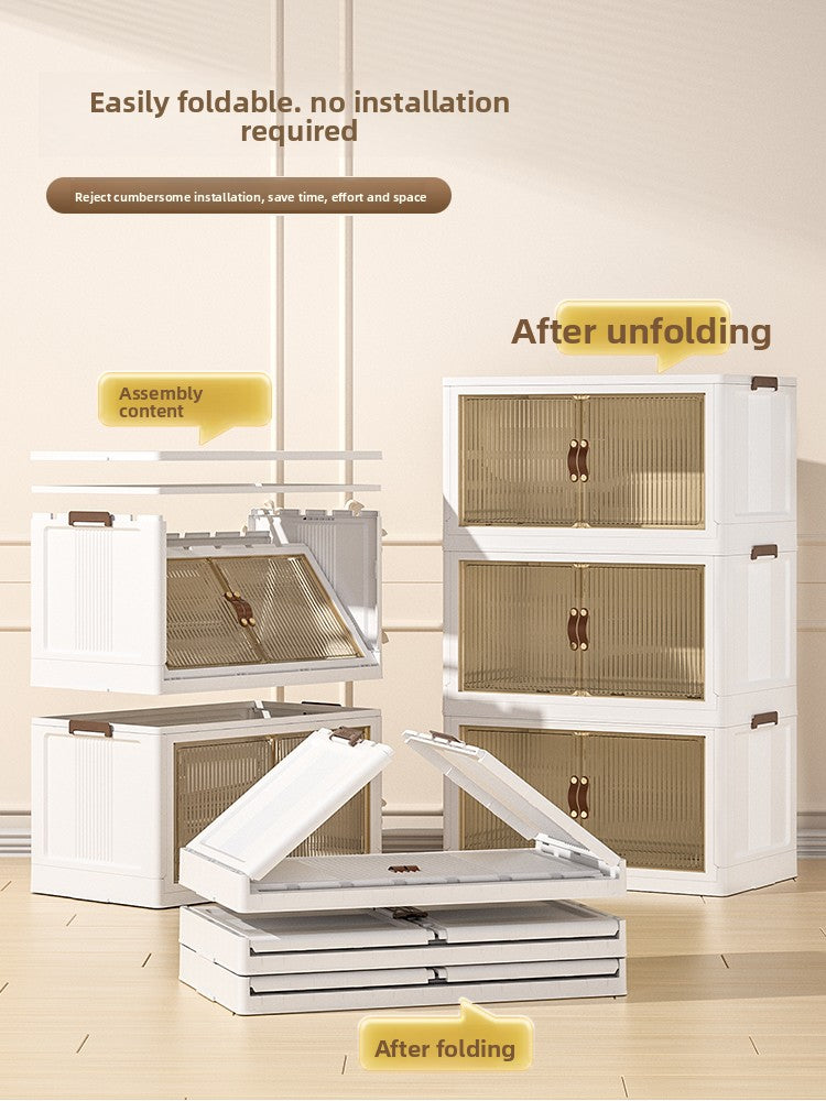 Foldable storage box