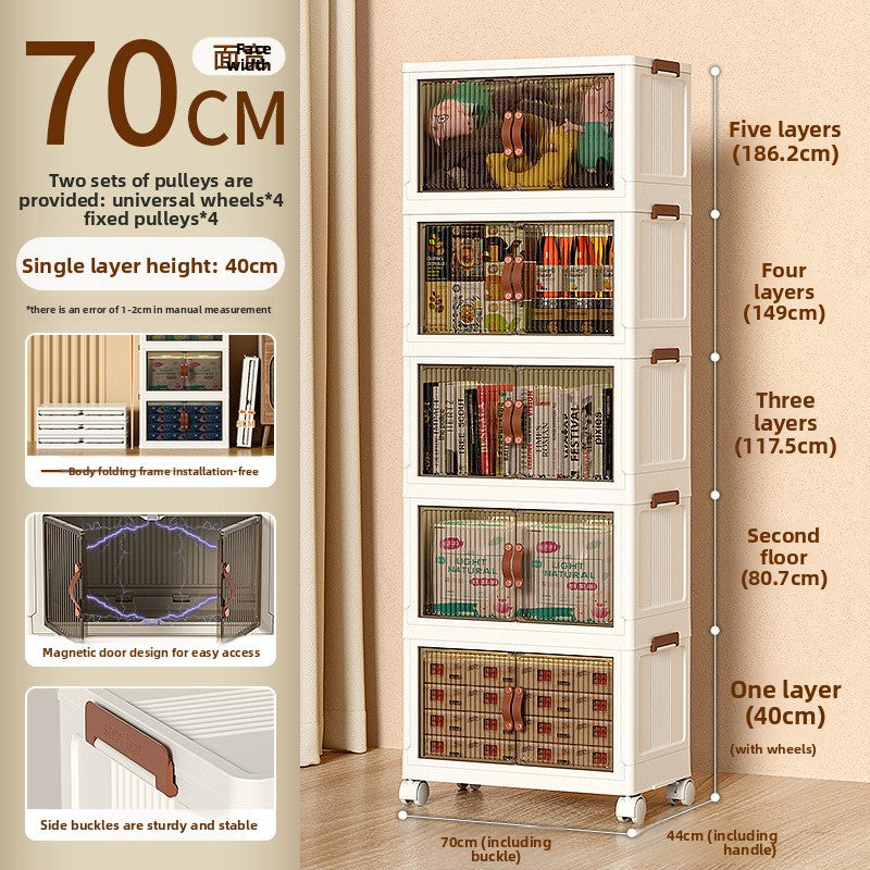 Foldable storage box