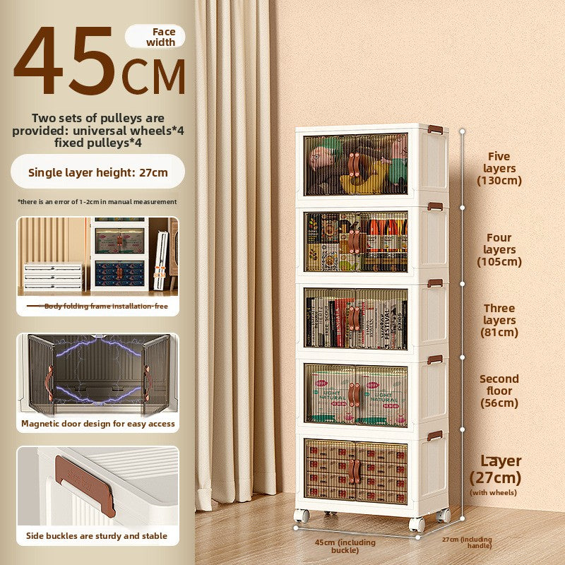 Foldable storage box