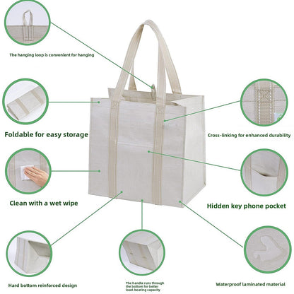 Foldable Storage Box Shopping Bag
