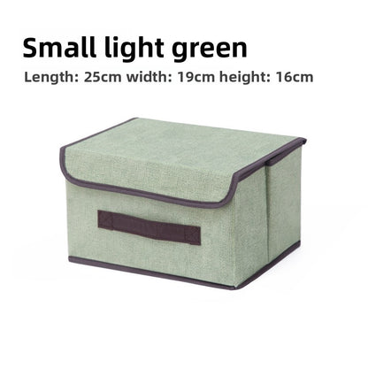 Foldable Storage Box with Flip Cover