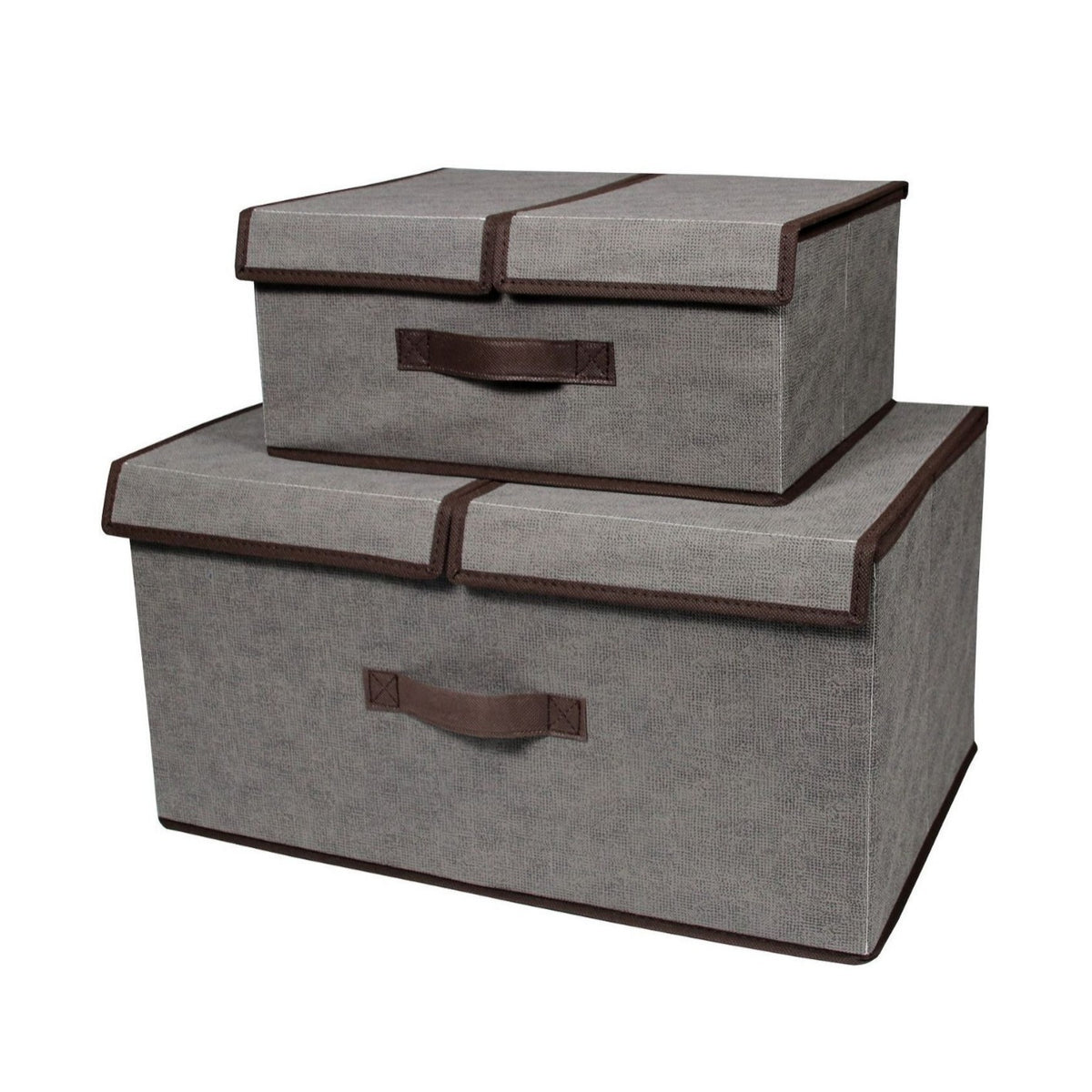 Foldable Storage Box with Flip Cover