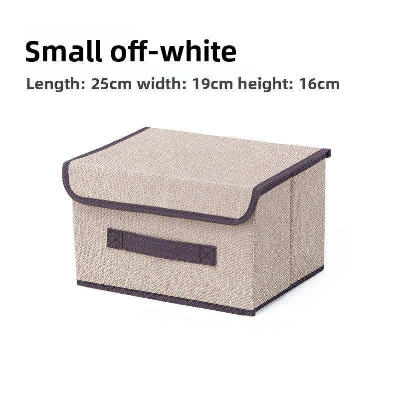 Foldable Storage Box with Flip Cover
