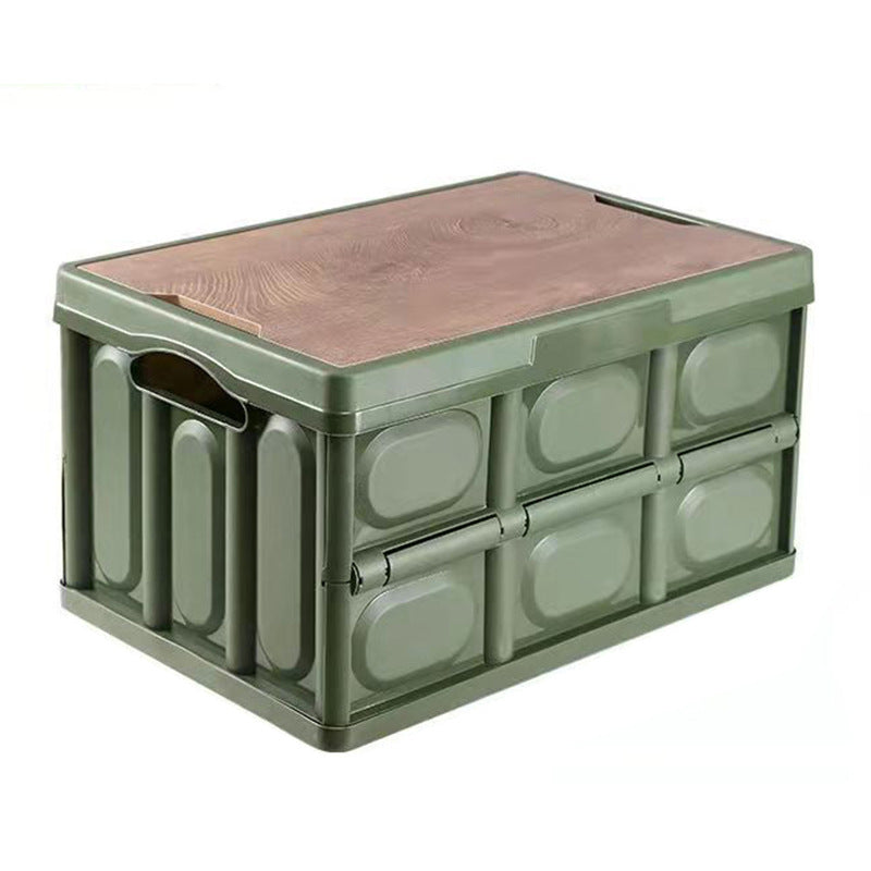Foldable Storage Box with Wheels