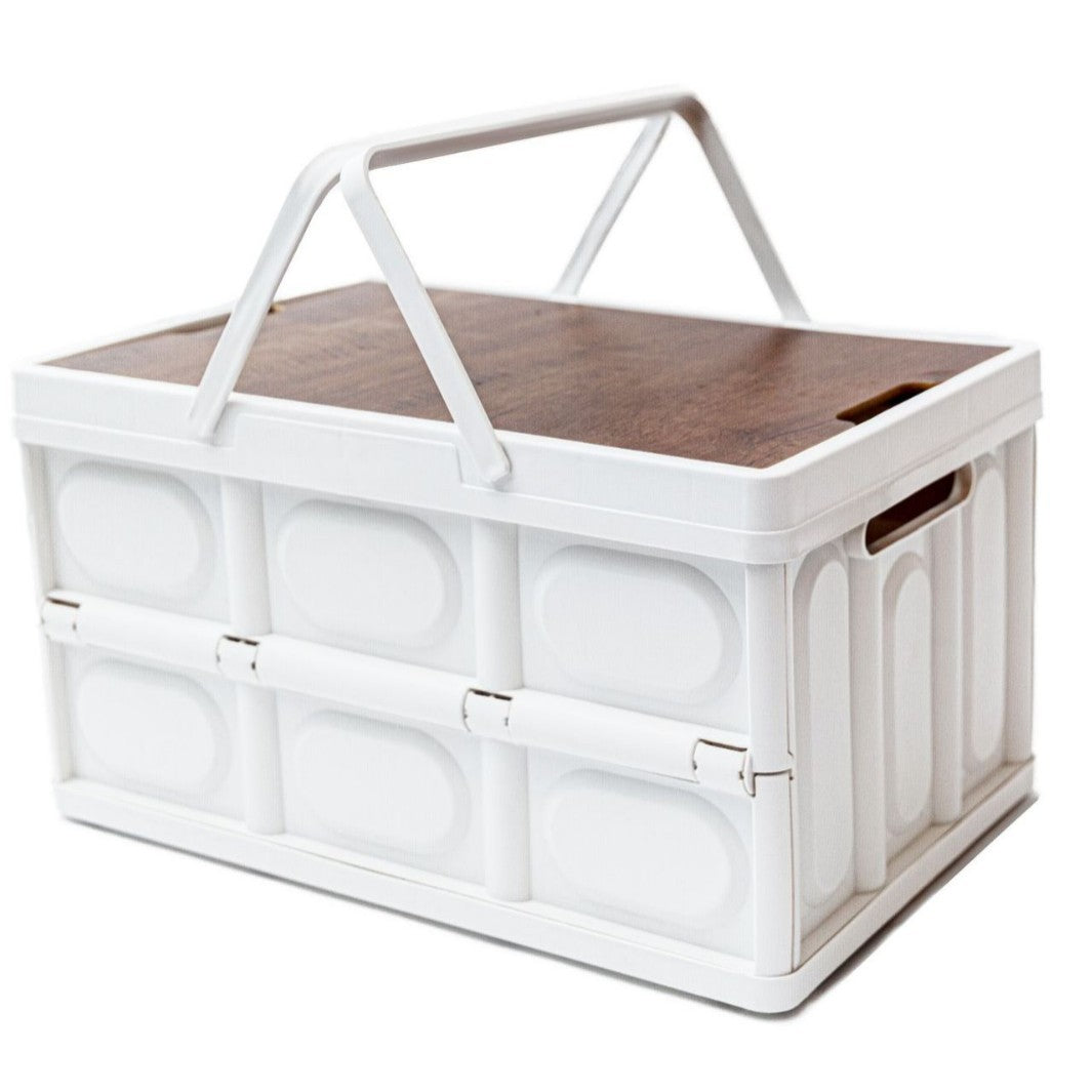 Foldable Storage Box with Wheels