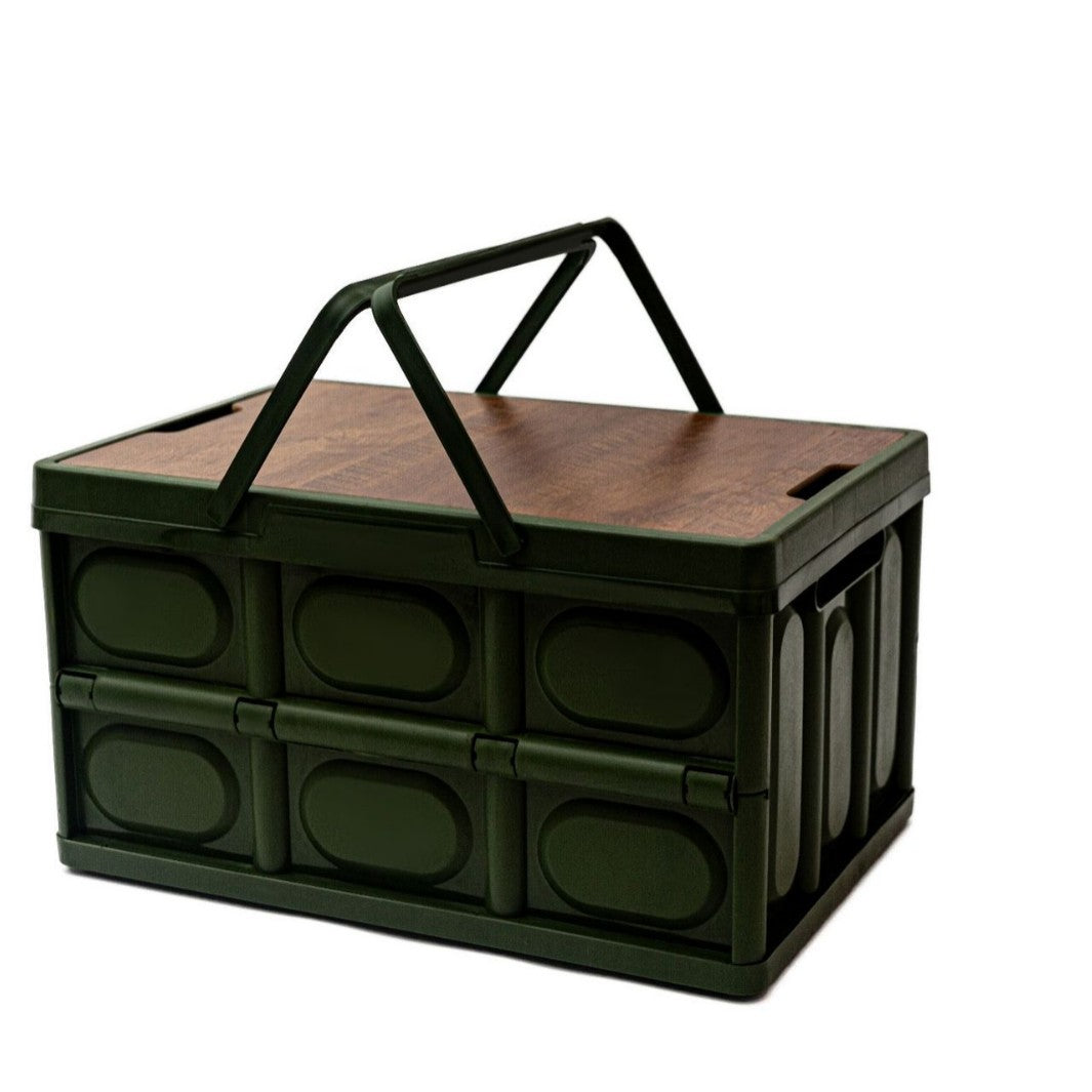 Foldable Storage Box with Wheels