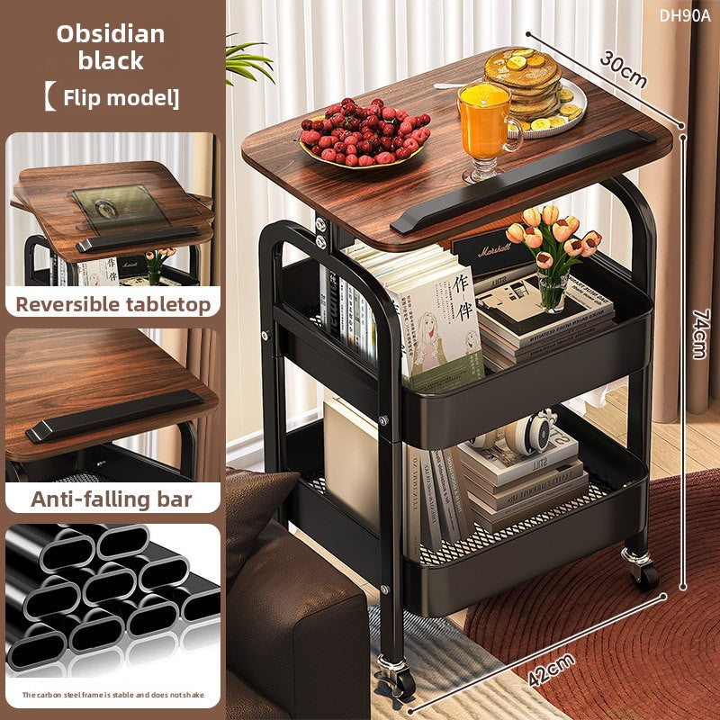 Foldable Storage Rack with Wheels