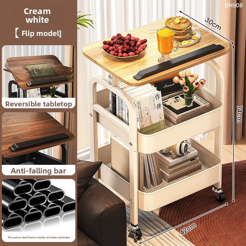Foldable Storage Rack with Wheels