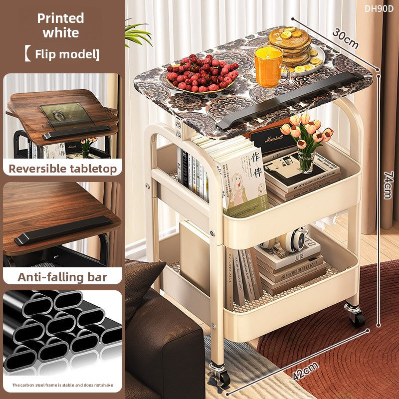 Foldable Storage Rack with Wheels