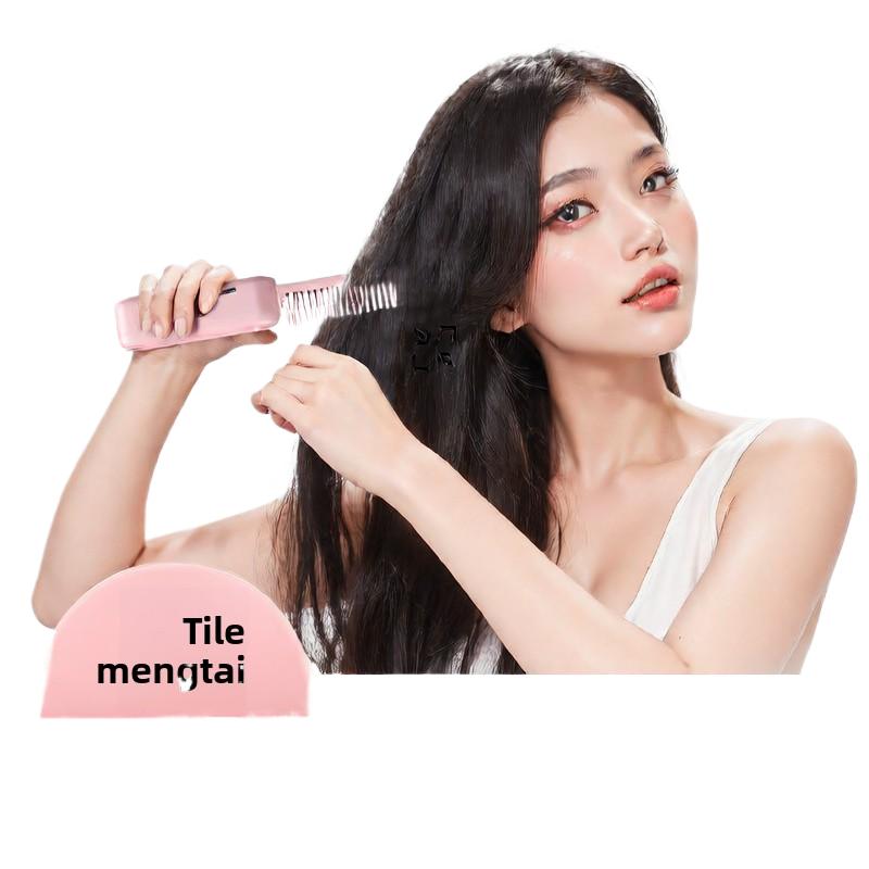 Foldable straight hair comb