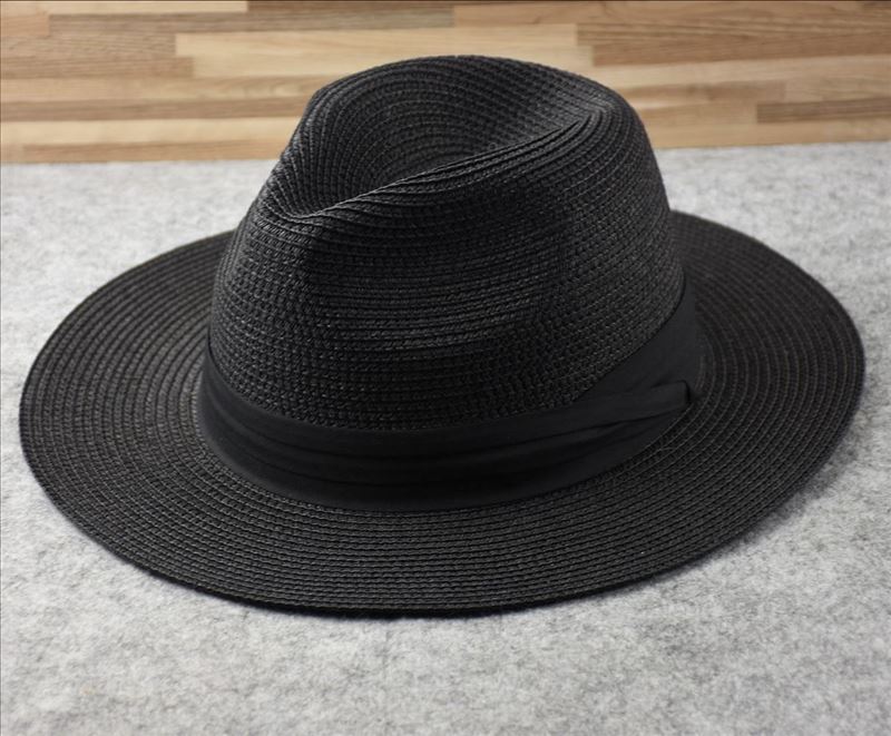 Foldable Straw Panama Hat