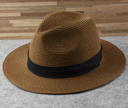 Foldable Straw Panama Hat