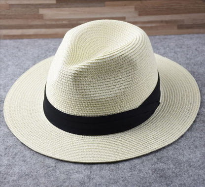 Foldable Straw Panama Hat