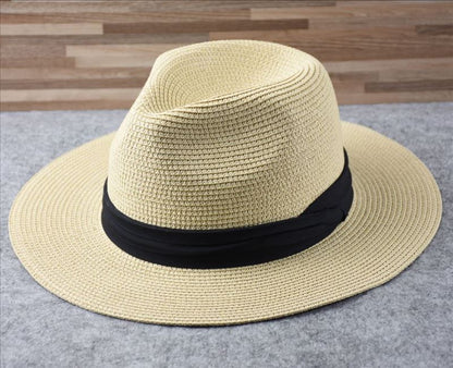 Foldable Straw Panama Hat