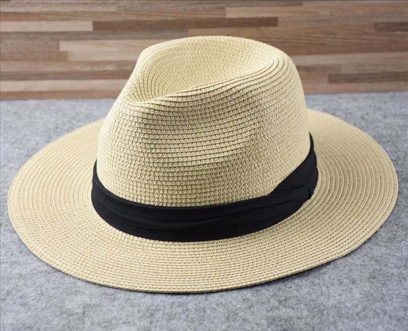 Foldable Straw Panama Hat