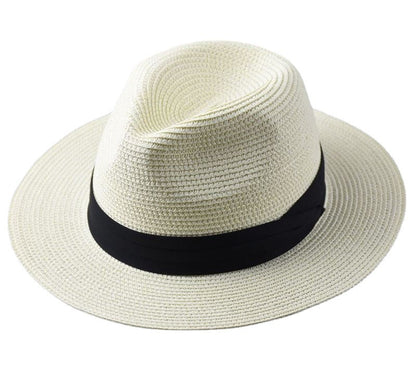Foldable Straw Panama Hat