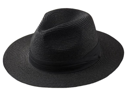 Foldable Straw Panama Hat