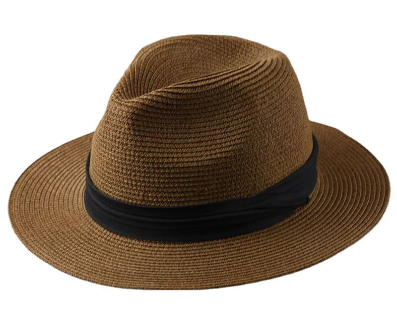 Foldable Straw Panama Hat