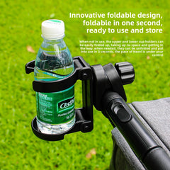 Foldable Cup Holder Black