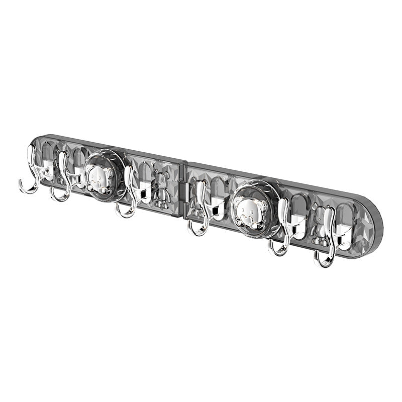Foldable Suction Cup Hooks Heavy Duty Storage Rack