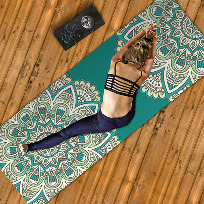 Foldable Suede Yoga Mat