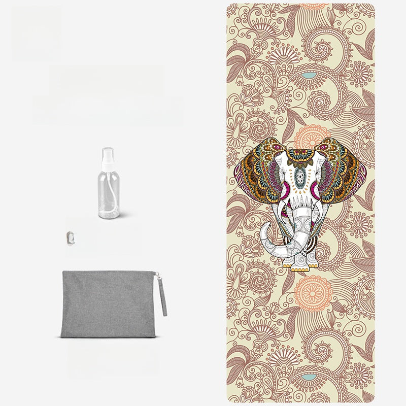 Foldable Suede Yoga Mat
