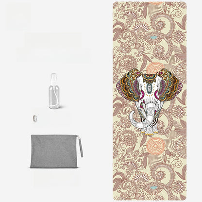 Foldable Suede Yoga Mat