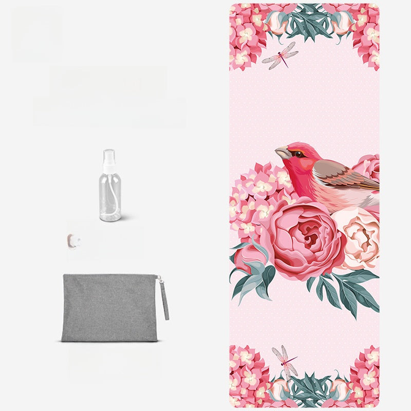 Foldable Suede Yoga Mat