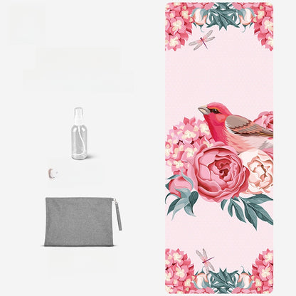 Foldable Suede Yoga Mat