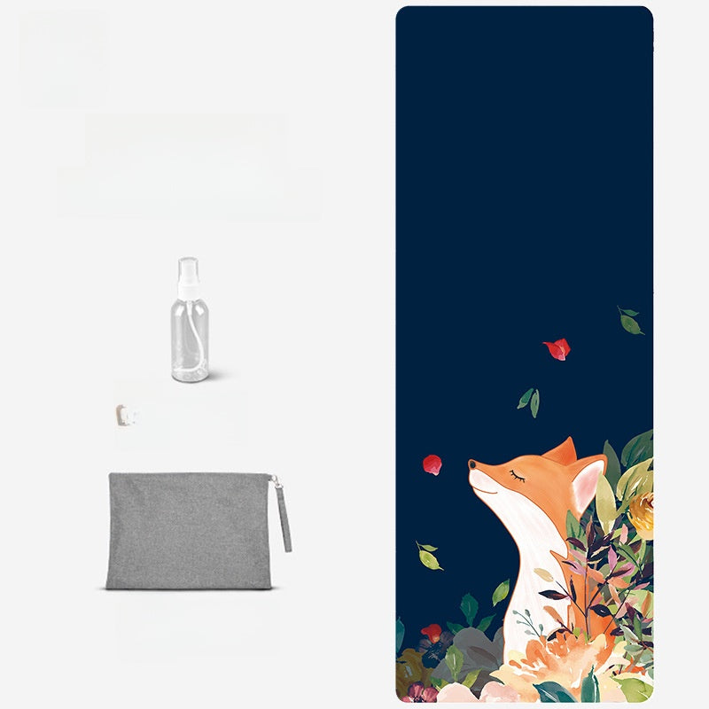 Foldable Suede Yoga Mat