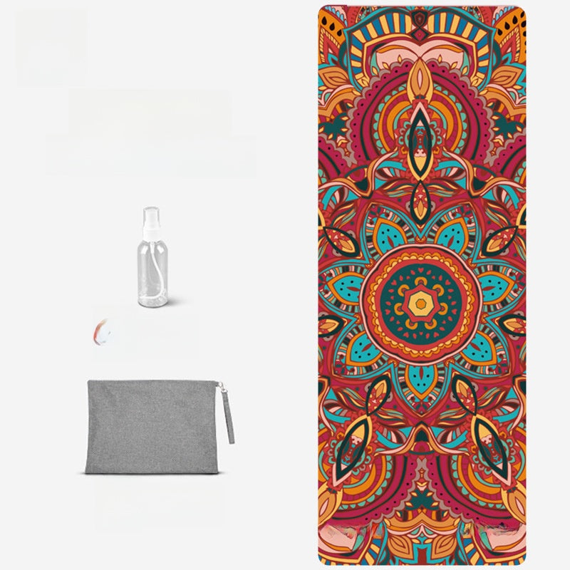 Foldable Suede Yoga Mat