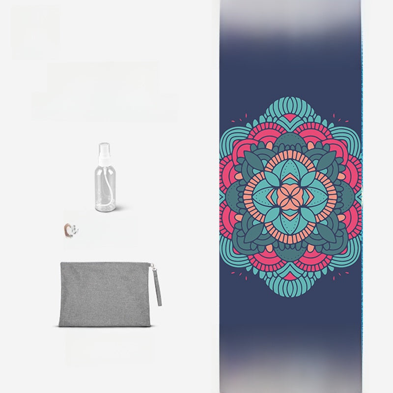 Foldable Suede Yoga Mat