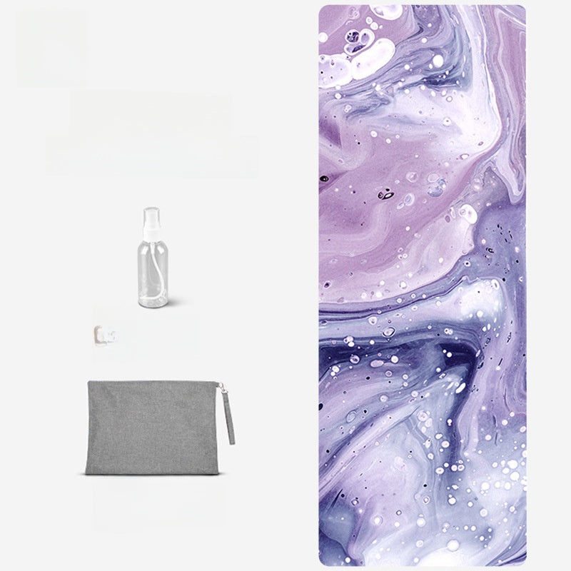 Foldable Suede Yoga Mat