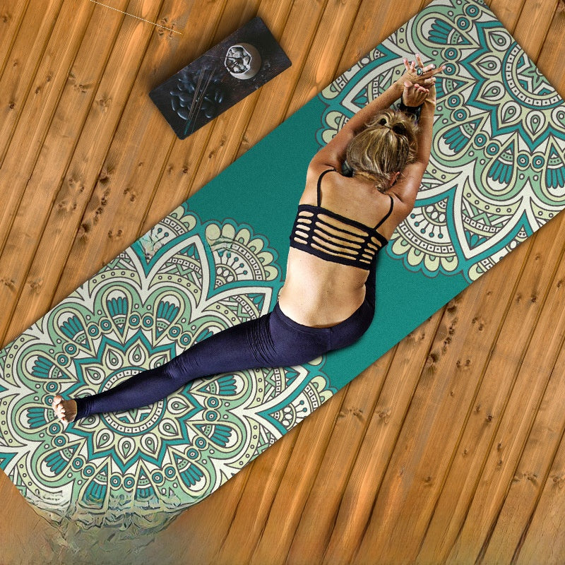 Foldable Suede Yoga Mat