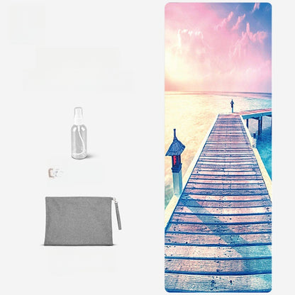 Foldable Suede Yoga Mat