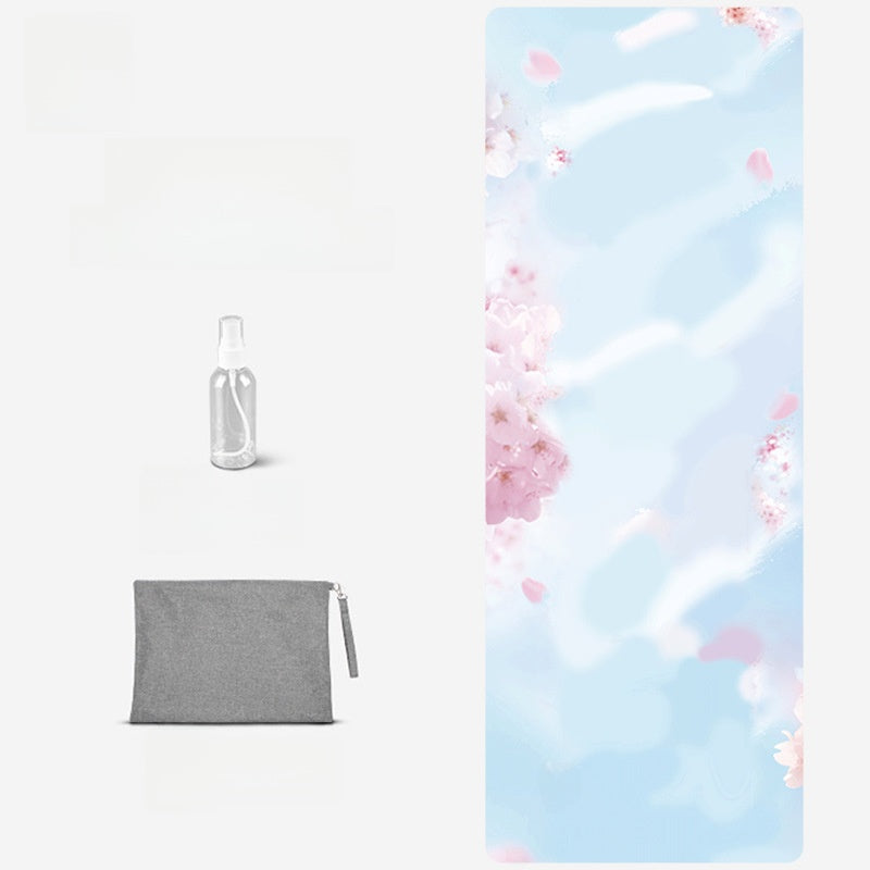Foldable Suede Yoga Mat