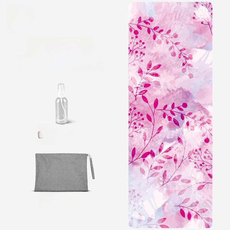 Foldable Suede Yoga Mat