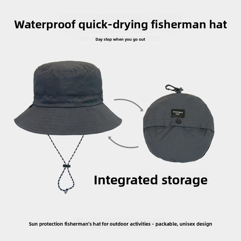Foldable Sun Protection Bucket Hat
