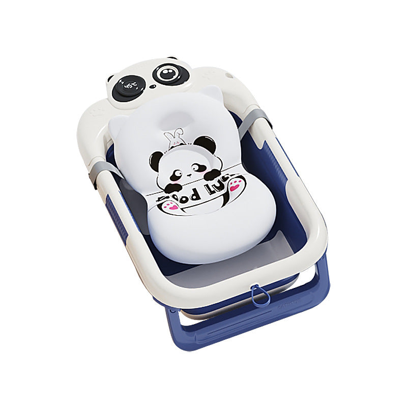 Foldable Temperature-Sensitive Baby Bathtub