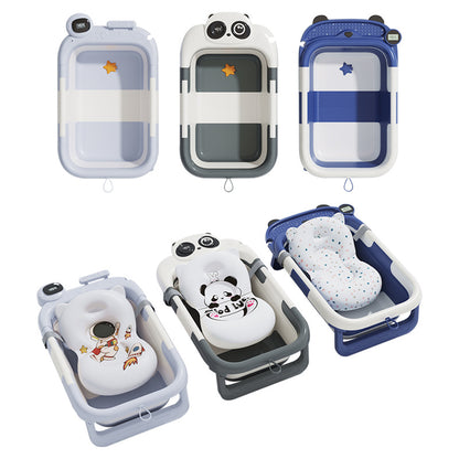 Foldable Temperature-Sensitive Baby Bathtub